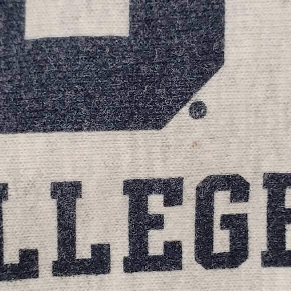 Vintage WVU University Sweatshirt Small 21x23 Baggy Cropped - Picture 11 of 14